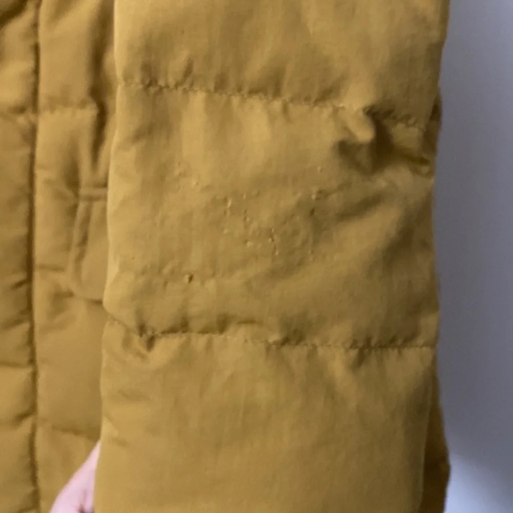 Uniqlo Mustard Girls Coat 7-8Y
